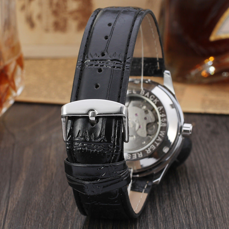 Automatic Mechanical Watch – Calendar Digital Timepiece for Men & Women LONDYN UPBRINGING
