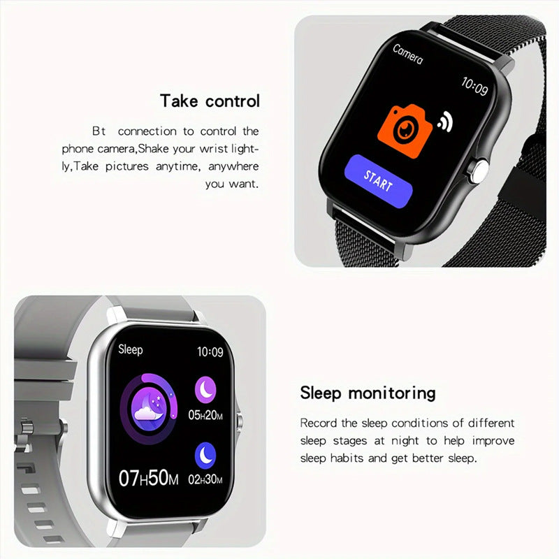 1.44-Inch Full Touch Smart Watch – Bluetooth Calling Smartwatch for Men & Women LONDYN UPBRINGING