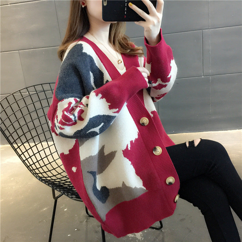 New Korean Style Oversized Cow Print Faux Fur Jacket | Women's 'Lazy' Fit Winter Streetwear Coat LONDYN UPBRINGING