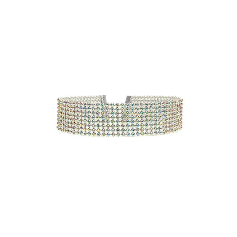 Elegant Rhinestone Choker for Women | Clear Crystal Wedding & Prom Necklace LONDYN UPBRINGING