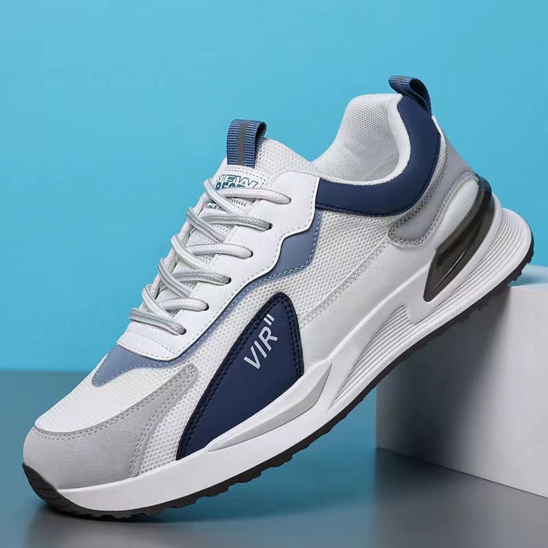 Men's Color Block Mesh Sneakers | Breathable Casual Running Shoes LONDYN UPBRINGING