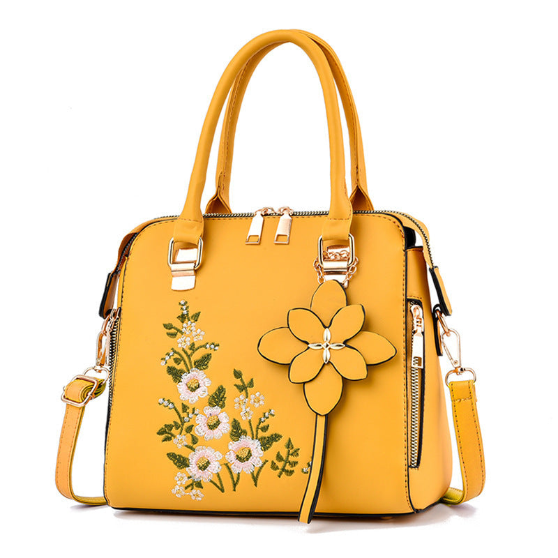 Fashion Floral Embroidered Handbag for Women – Elegant Shoulder & Messenger Bag LONDYN UPBRINGING