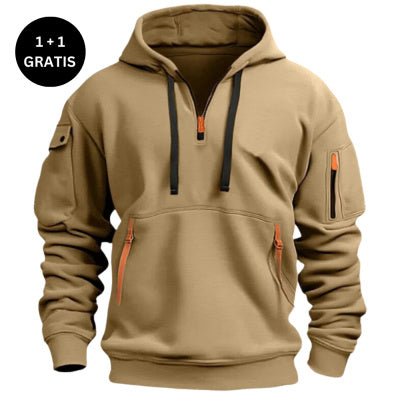 Unisex Dropped Shoulder Hoodie – Plus Size Loose Fit Pullover Sweatshirt for Casual Streetwear Fashion LONDYN UPBRINGING
