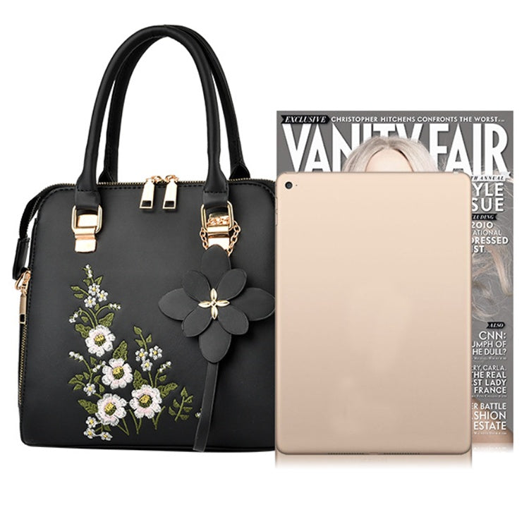Fashion Floral Embroidered Handbag for Women – Elegant Shoulder & Messenger Bag LONDYN UPBRINGING