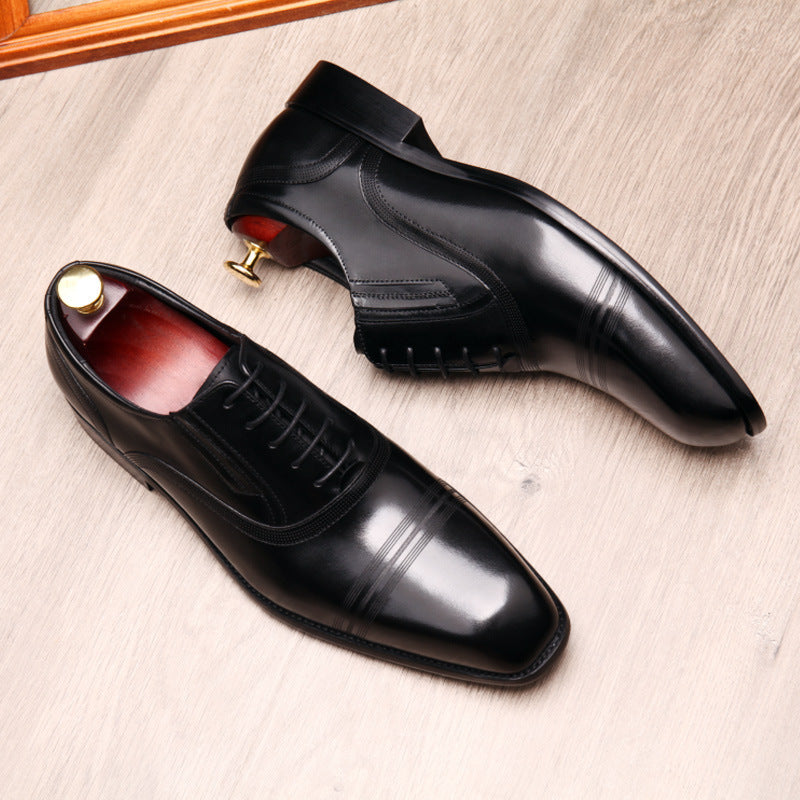 Men’s Fashion Formal Leather Shoes – Classic Dress Shoes for Business, Office & Special Occasions LONDYN UPBRINGING