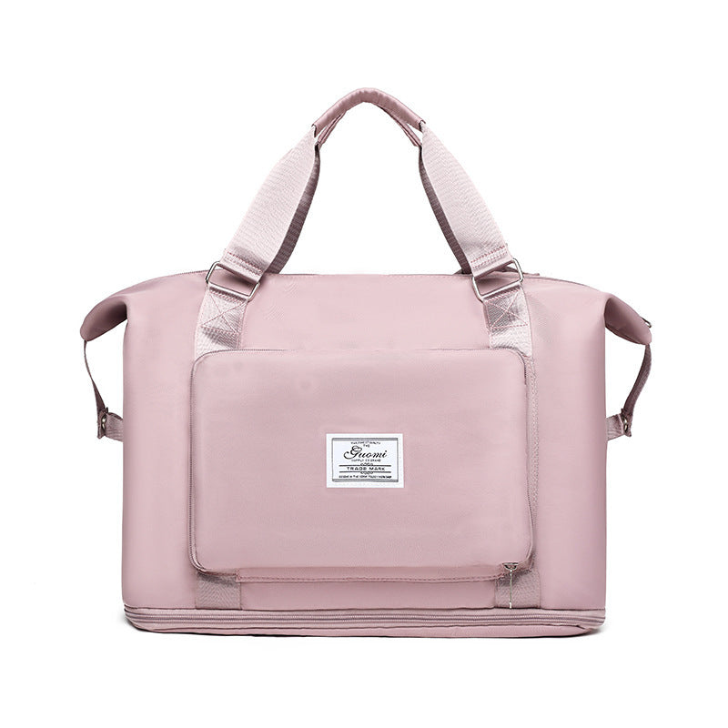 Folding Travel Bag for Women – Lightweight Weekender, Gym, and Overnight Shoulder Handbag Backpack LONDYN UPBRINGING