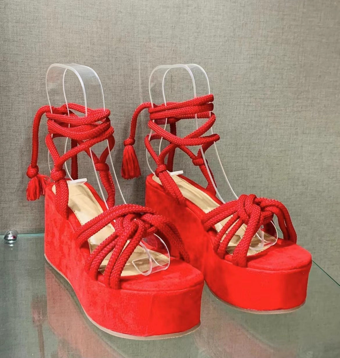 Women's Summer Wedge Sandals: Comfortable Strappy High Heel Espadrilles & Wedges LONDYN UPBRINGING