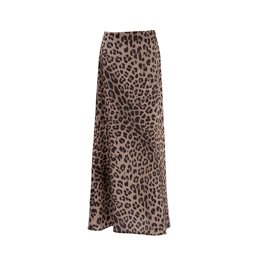 Women's Trendy Leopard Print Skirt: Fashion Mermaid Skirt Style LONDYN UPBRINGING