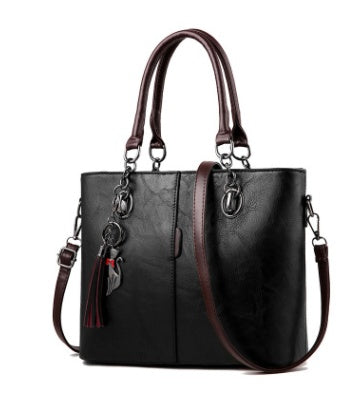Luxury Leather Handbag for Women – Elegant Shoulder Bag & Designer Tote LONDYN UPBRINGING