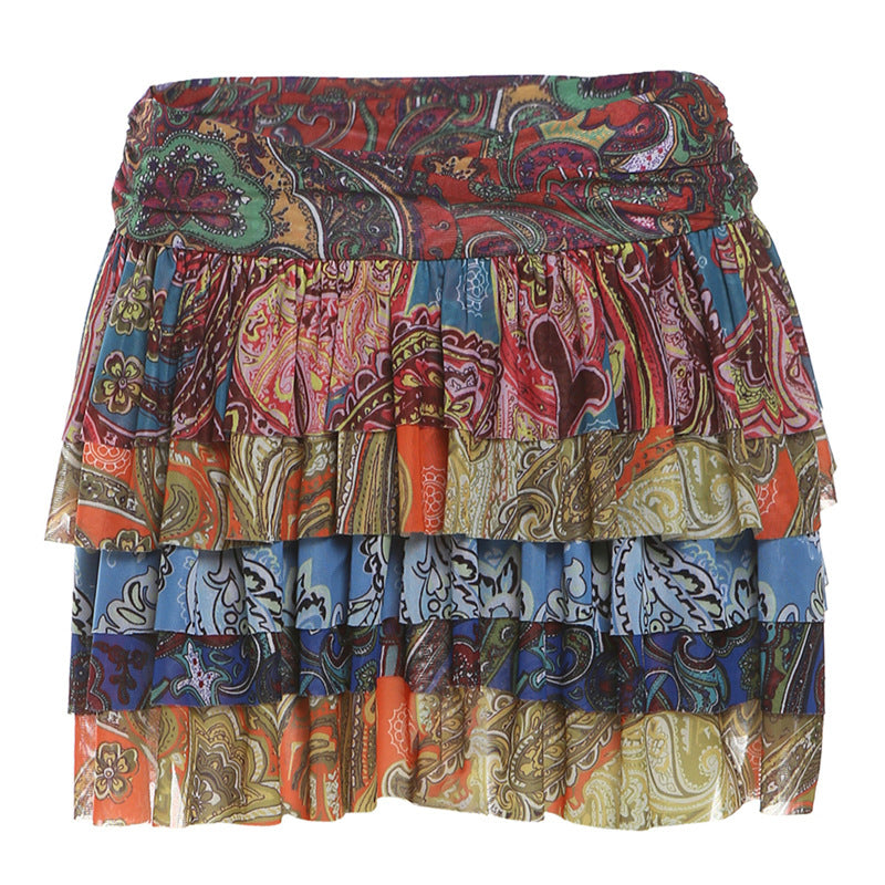 Women's Custom Photo/Color Print Pleated Skirt - Personalized High-Waist A-Line Design LONDYN UPBRINGING