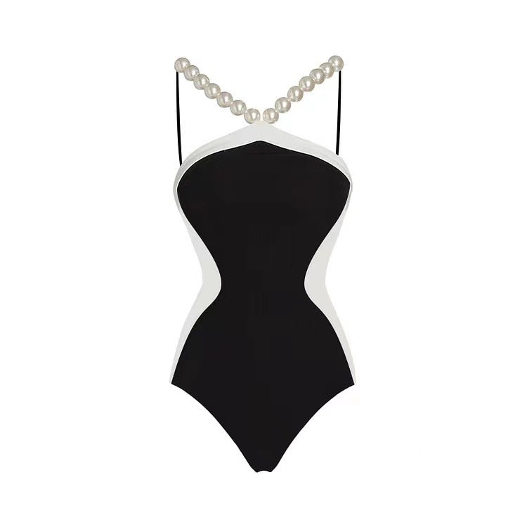 Women's All-Match Simple Swimsuit Dress - One-Piece, Modest & Versatile LONDYN UPBRINGING