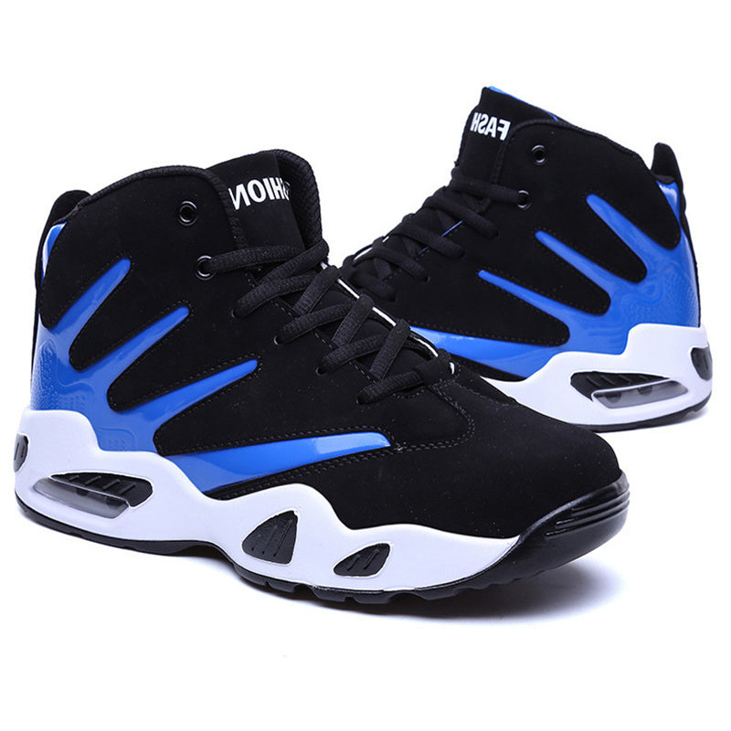 Men’s Air Cushion Basketball Shoes – Wear-Resistant High-Top Sneakers for Training and Everyday Play LONDYN UPBRINGING