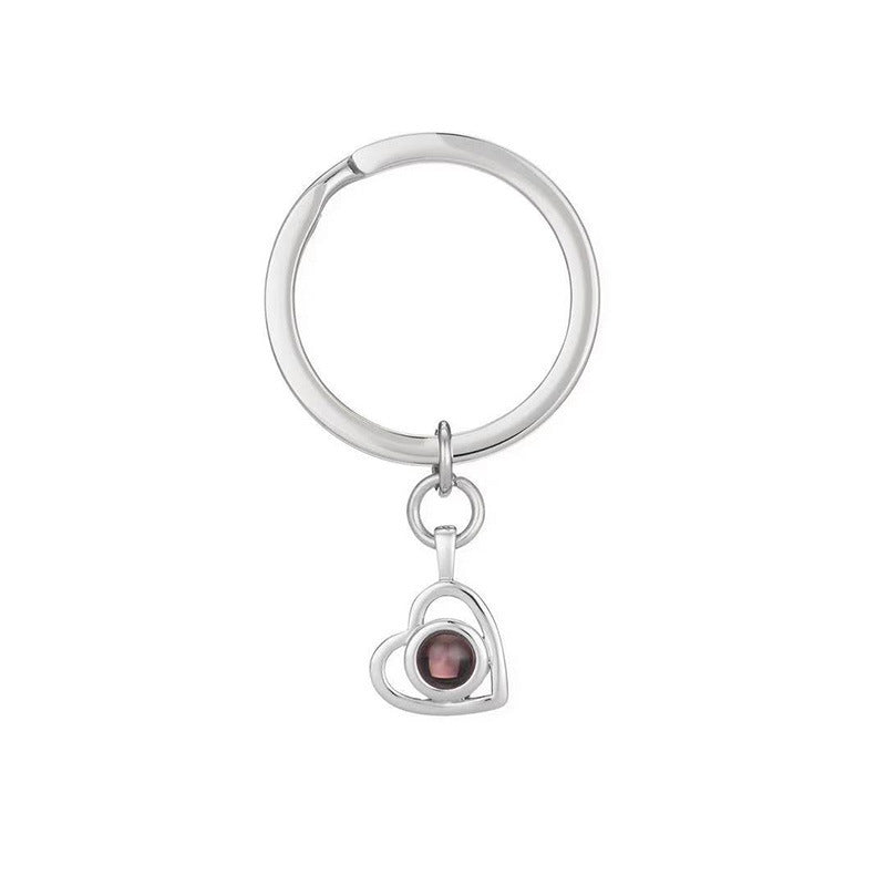 Personalized Nano Projection Necklace | Custom Photo & Color Jewelry Gift LONDYN UPBRINGING
