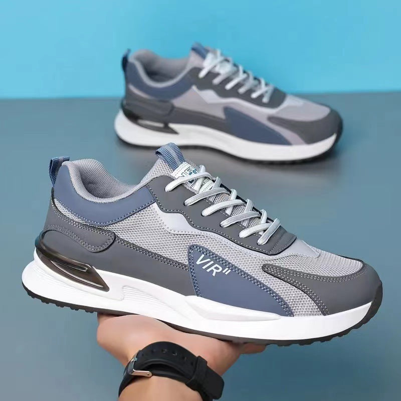 Men's Color Block Mesh Sneakers | Breathable Casual Running Shoes LONDYN UPBRINGING