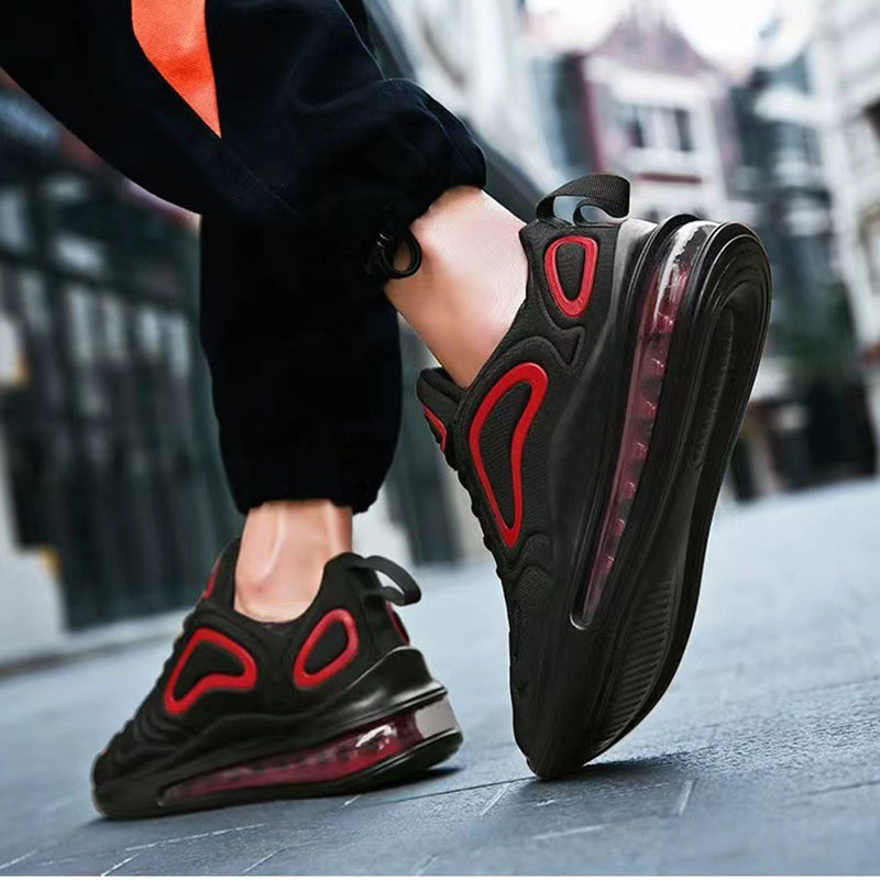 Men's Air Cushion Sneakers | Black Breathable Casual Running Shoes LONDYN UPBRINGING
