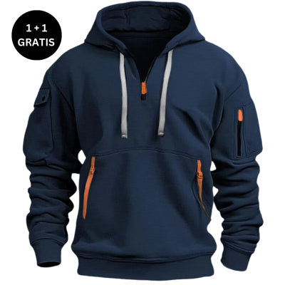 Unisex Dropped Shoulder Hoodie – Plus Size Loose Fit Pullover Sweatshirt for Casual Streetwear Fashion LONDYN UPBRINGING