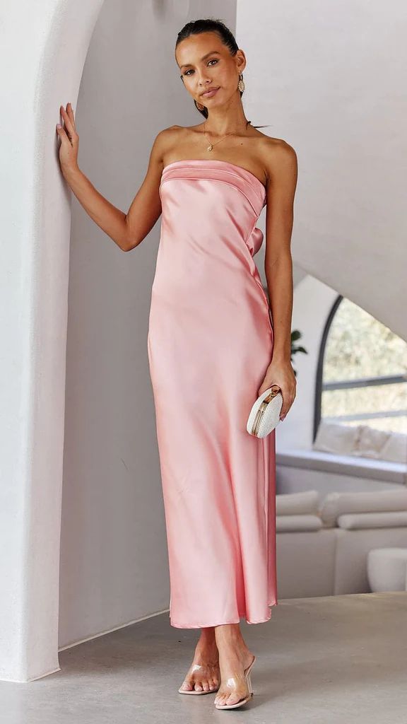 Floral Print Tube Top Maxi Dress for Women | Sexy Backless Summer Evening Party LONDYN UPBRINGING