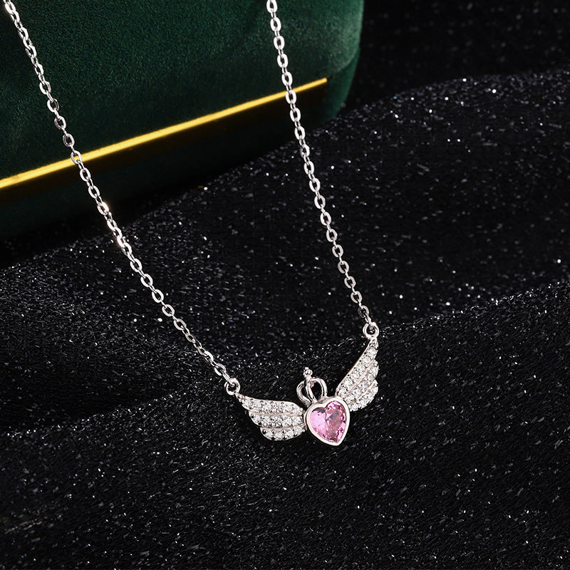 Creative Angel Wings, Crown & Love Pendant Necklace | Women's INS Style Fashion Jewelry LONDYN UPBRINGING