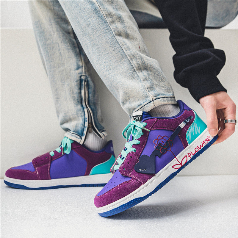 Men’s Fashionable & Versatile Graffiti Shoes – Trendy Streetwear Sneakers for Everyday Style LONDYN UPBRINGING