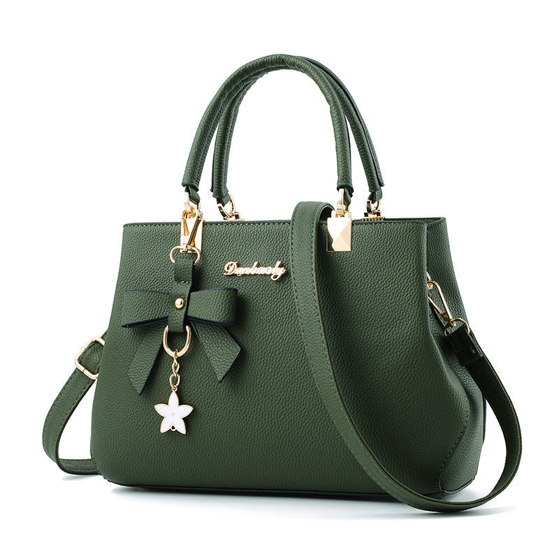 Women’s Shoulder Bag with Bowknot & Star Pendant – Cute Tote Handbag for Daily Use LONDYN UPBRINGING