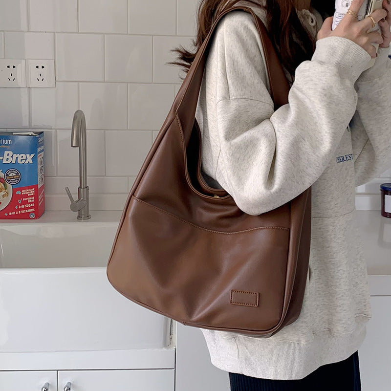 Fashion Large Capacity Tote Bag for Women – Casual Shoulder Handbag for Work, College, and Daily Commute LONDYN UPBRINGING