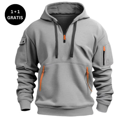 Unisex Dropped Shoulder Hoodie – Plus Size Loose Fit Pullover Sweatshirt for Casual Streetwear Fashion LONDYN UPBRINGING
