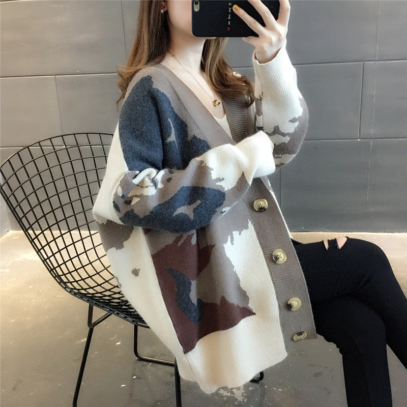 New Korean Style Oversized Cow Print Faux Fur Jacket | Women's 'Lazy' Fit Winter Streetwear Coat LONDYN UPBRINGING