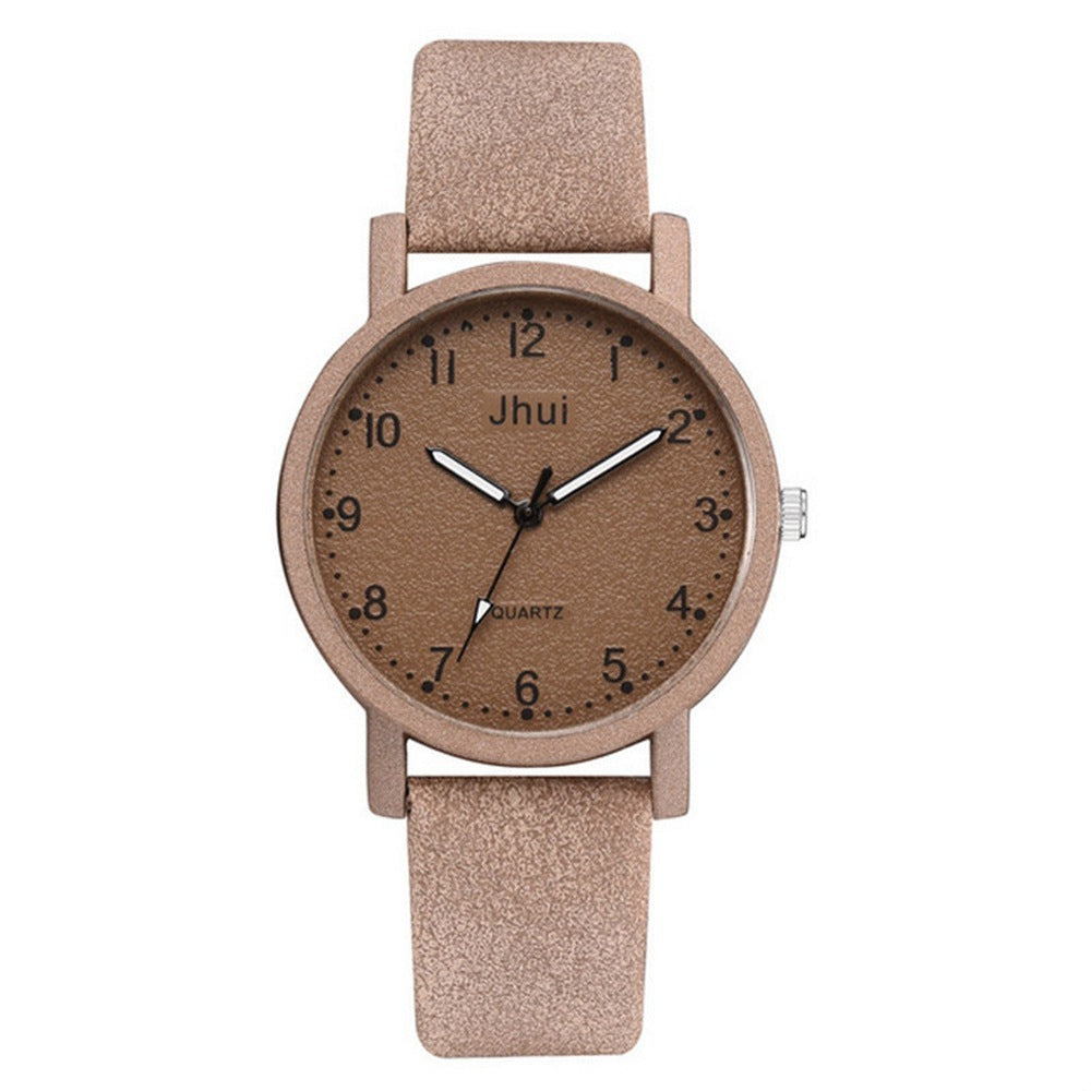 Simple Number Quartz Watch – Elegant Minimalist Wristwatch for Women LONDYN UPBRINGING