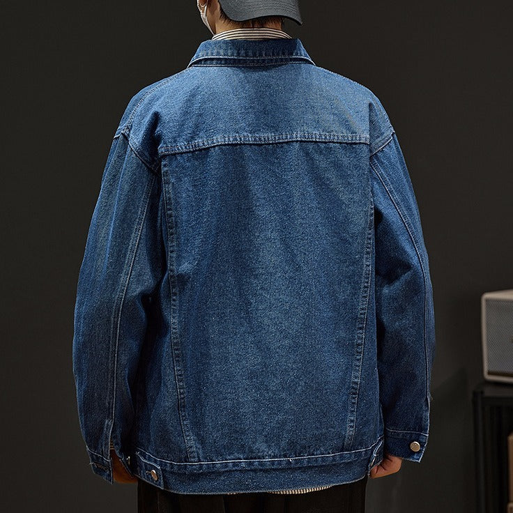 Men’s Denim Jacket – Casual Coat for Everyday Streetwear & Stylish Comfort LONDYN UPBRINGING