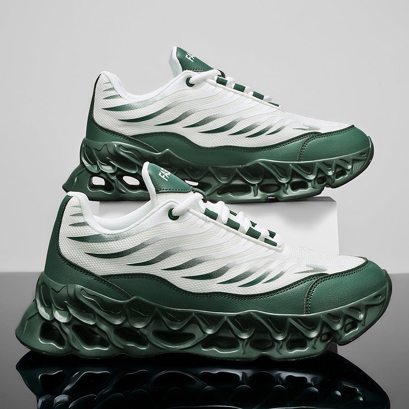 Men's Lace-up Chunky Sneakers | Thick-Sole Vulcanized Casual Shoe LONDYN UPBRINGING