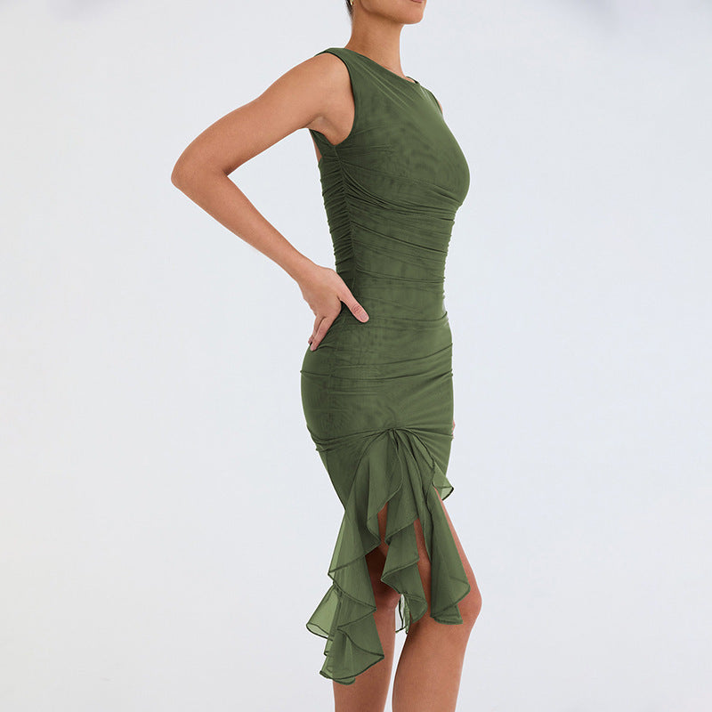 Summer Slim Club Dresses: Skinny Sleeveless Styles For Women Fashion LONDYN UPBRINGING