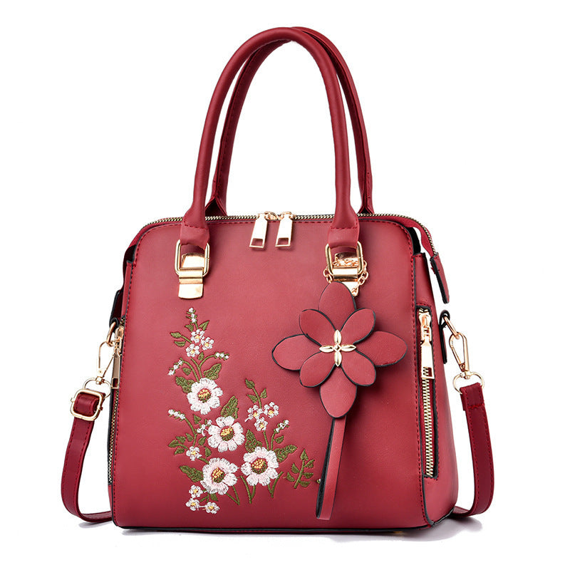 Fashion Floral Embroidered Handbag for Women – Elegant Shoulder & Messenger Bag LONDYN UPBRINGING