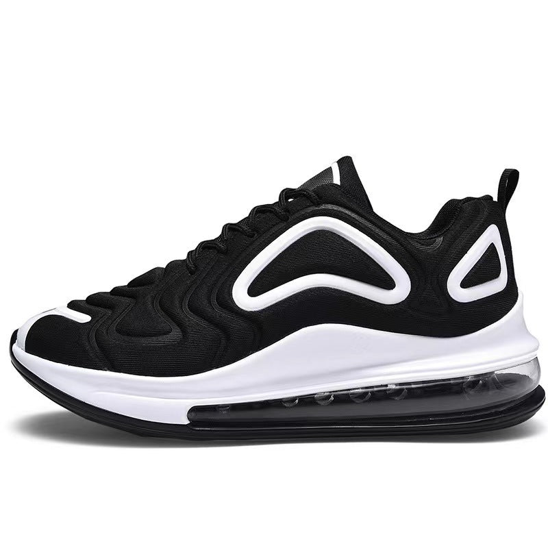 Men's Air Cushion Sneakers | Black Breathable Casual Running Shoes LONDYN UPBRINGING