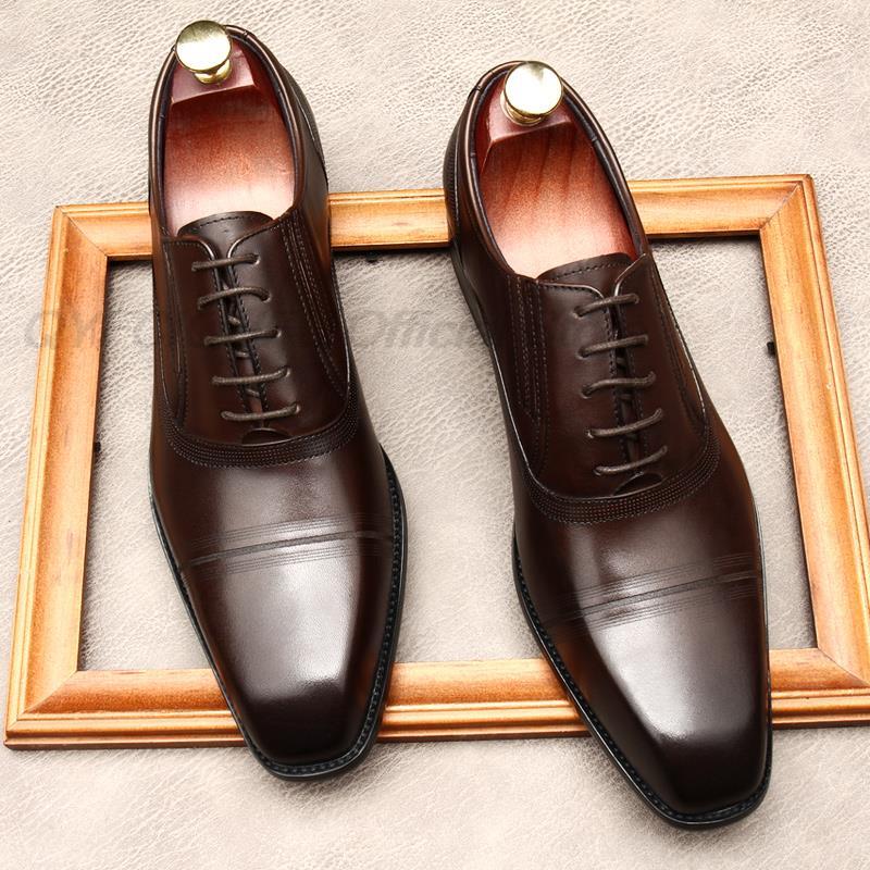 Men’s Fashion Formal Leather Shoes – Classic Dress Shoes for Business, Office & Special Occasions LONDYN UPBRINGING