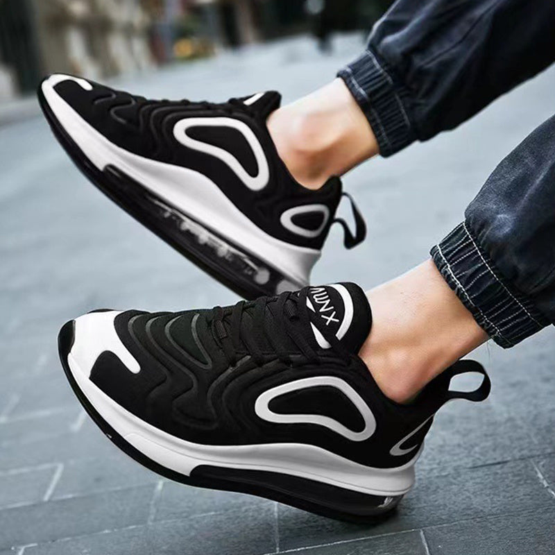 Men's Air Cushion Sneakers | Black Breathable Casual Running Shoes LONDYN UPBRINGING