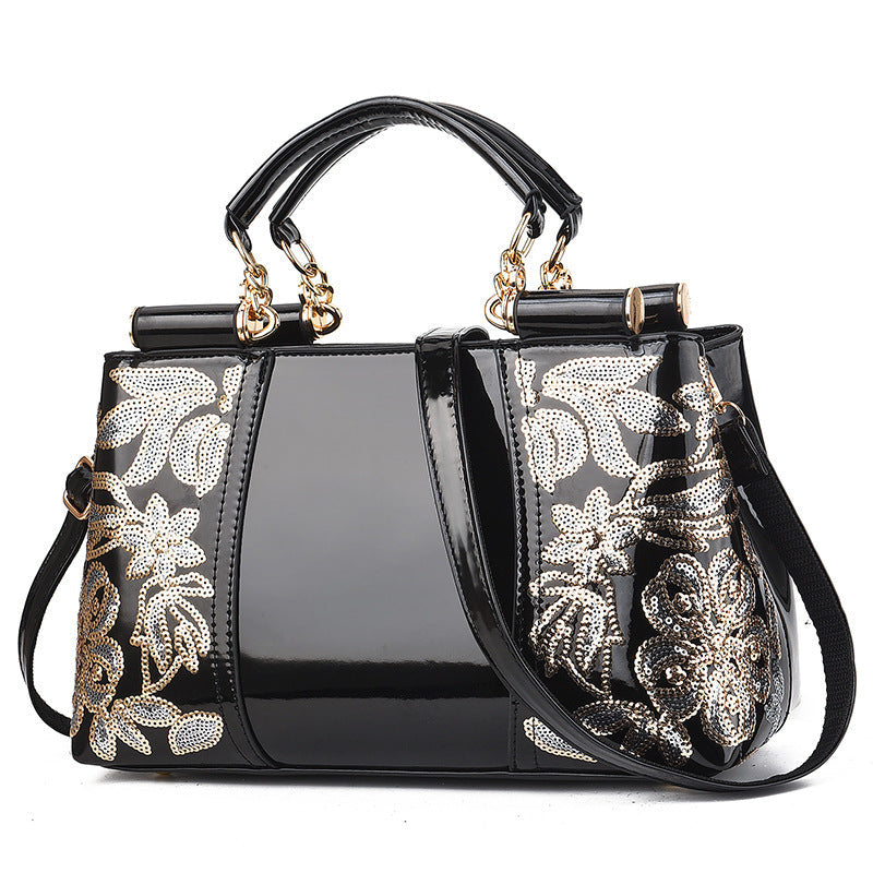 Fashion Sequin Handbag for Women – Sparkly Shoulder Bag for Party, Wedding & Bridal Events LONDYN UPBRINGING