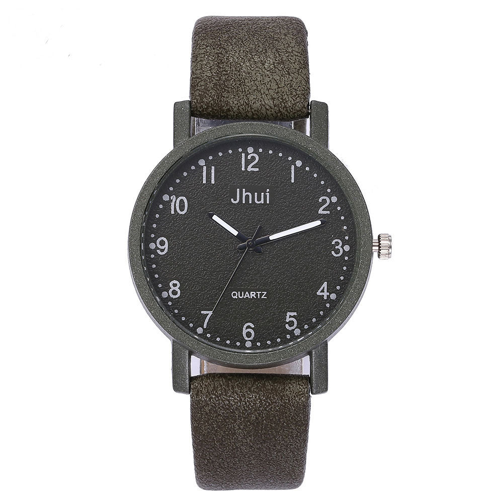 Simple Number Quartz Watch – Elegant Minimalist Wristwatch for Women LONDYN UPBRINGING