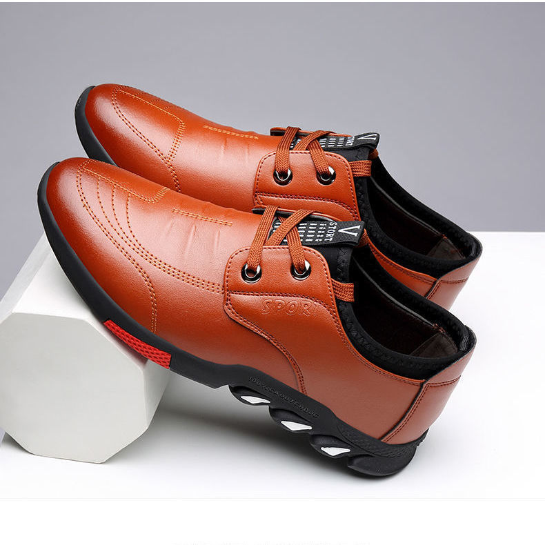 Leather Shoes Mens Leather Spring New Mens Business LONDYN UPBRINGING