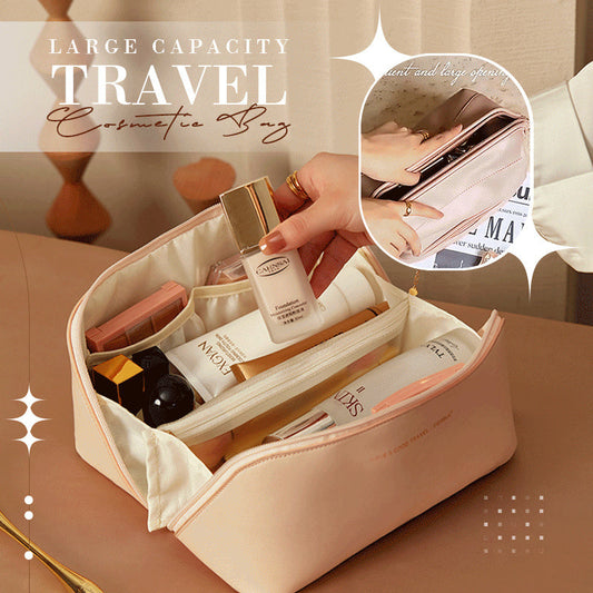 Large Capacity Travel Cosmetic Bag for Women – Multifunction Makeup Organizer & Toiletry Storage Case LONDYN UPBRINGING