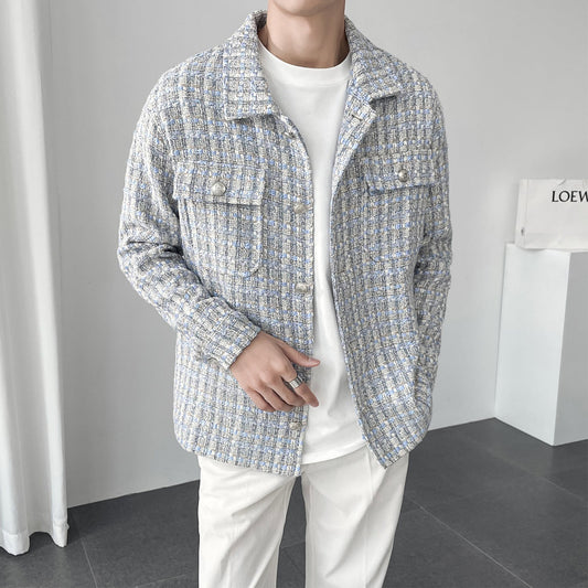 Men’s Small Fragrance Jacket – Loose Casual Coat for Modern & Effortless Style LONDYN UPBRINGING