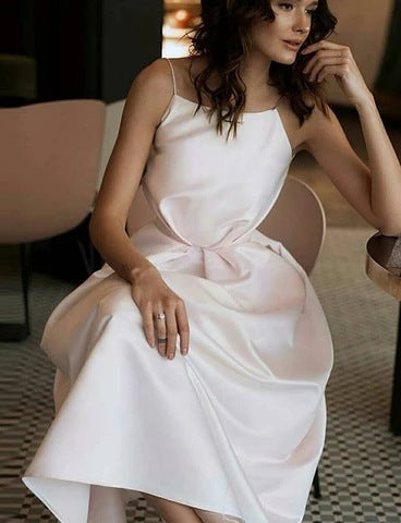 White Luxury Evening Gowns & Formal Dresses LONDYN UPBRINGING