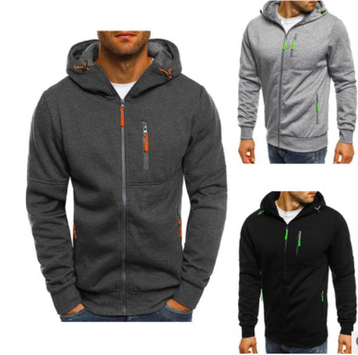 Men’s Cotton Hoodie Jacket – Comfortable Casual Sweatshirt for Everyday Style & Outdoor Wear LONDYN UPBRINGING