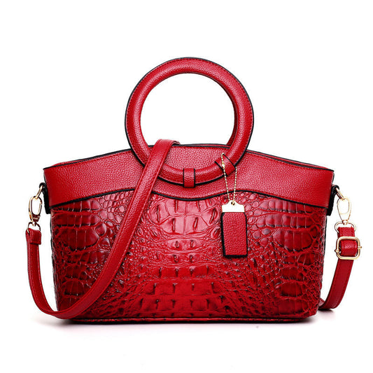 Gykaeo Luxury Leather Handbag for Women – Elegant Designer Shoulder & Tote Bag LONDYN UPBRINGING