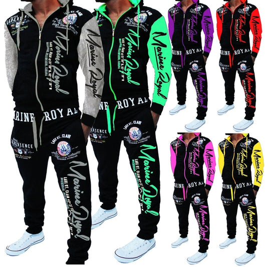 Men’s Tracksuit Set – 2-Piece Sweat Suit with Tops & Pants for Casual Comfort LONDYN UPBRINGING