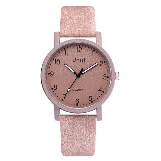Simple Number Quartz Watch – Elegant Minimalist Wristwatch for Women LONDYN UPBRINGING