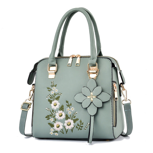 Fashion Floral Embroidered Handbag for Women – Elegant Shoulder & Messenger Bag LONDYN UPBRINGING