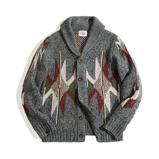Men’s Thick Sweater Jacket – Warm Lapel Outerwear for Stylish & Comfortable Cold-Weather Fashion LONDYN UPBRINGING