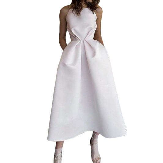 White Luxury Evening Gowns & Formal Dresses LONDYN UPBRINGING