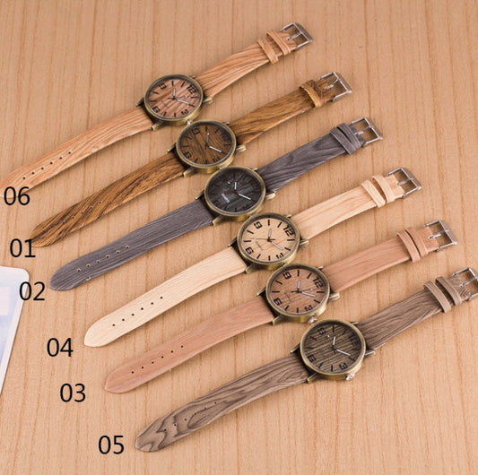Fashion Wood Grain Watch – Stylish Natural Wooden Wristwatch for Men & Women LONDYN UPBRINGING