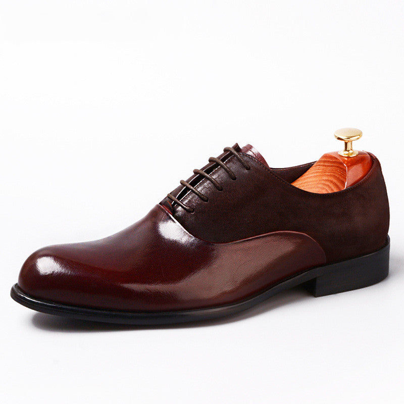 Vintage British Men’s Formal Leather Shoes – Classic Business Dress Shoes for Elegant Style LONDYN UPBRINGING